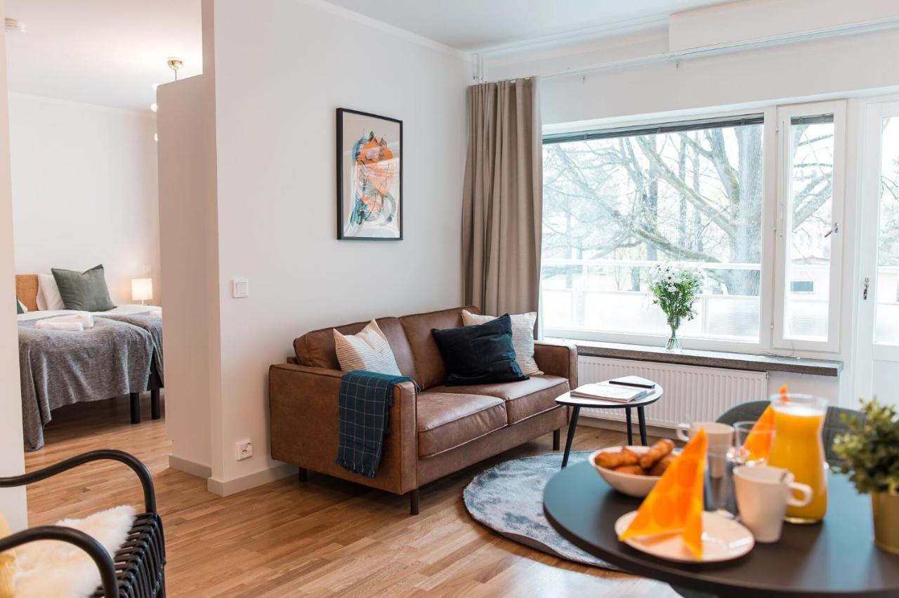 Forenom Serviced Apartments Helsinki Toeoeloe Buitenkant foto