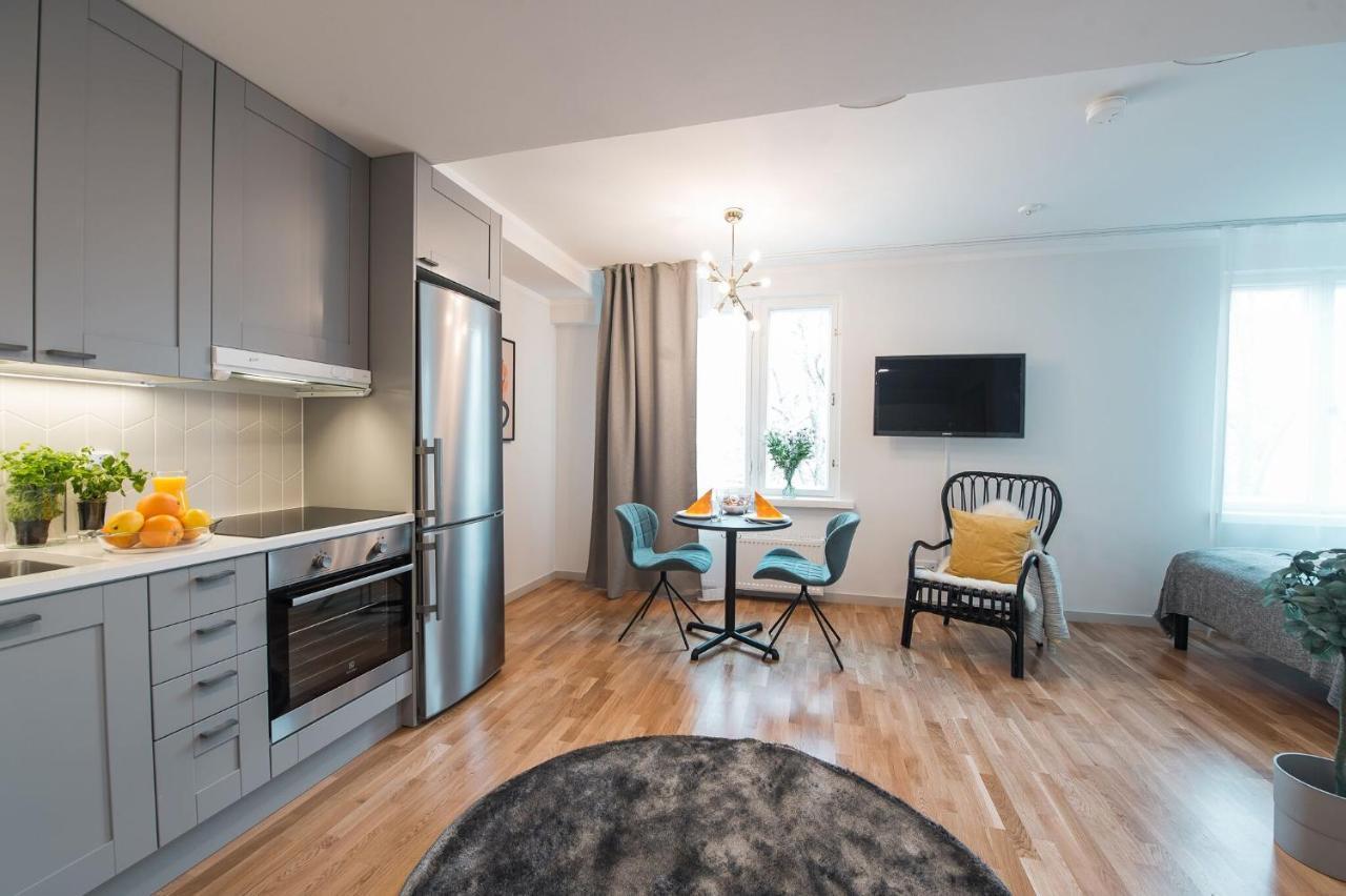 Forenom Serviced Apartments Helsinki Toeoeloe Buitenkant foto