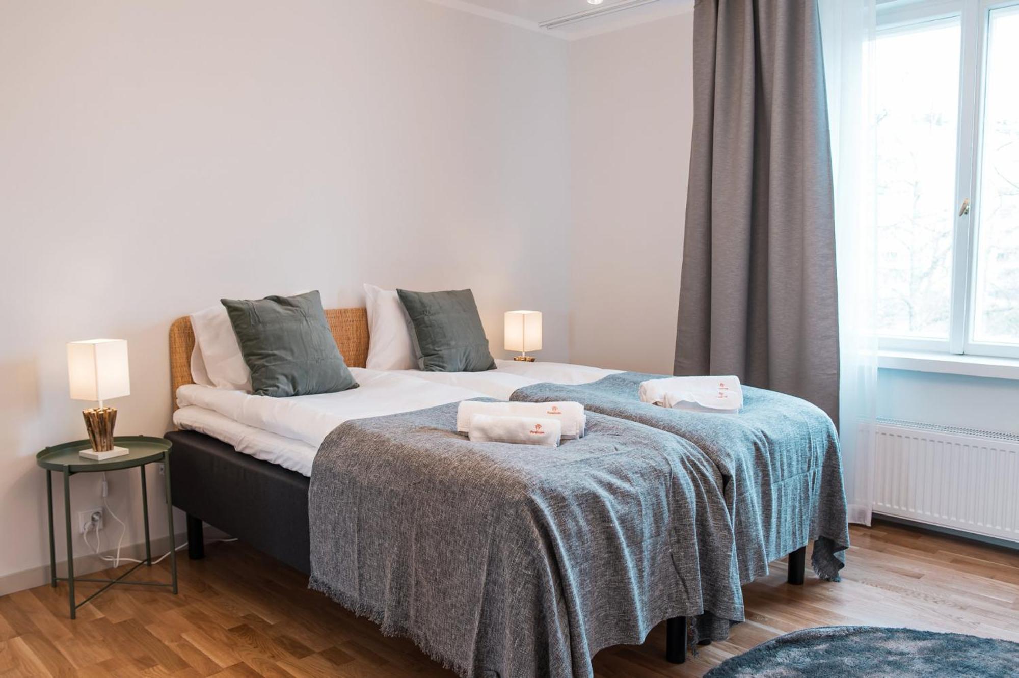 Forenom Serviced Apartments Helsinki Toeoeloe Buitenkant foto