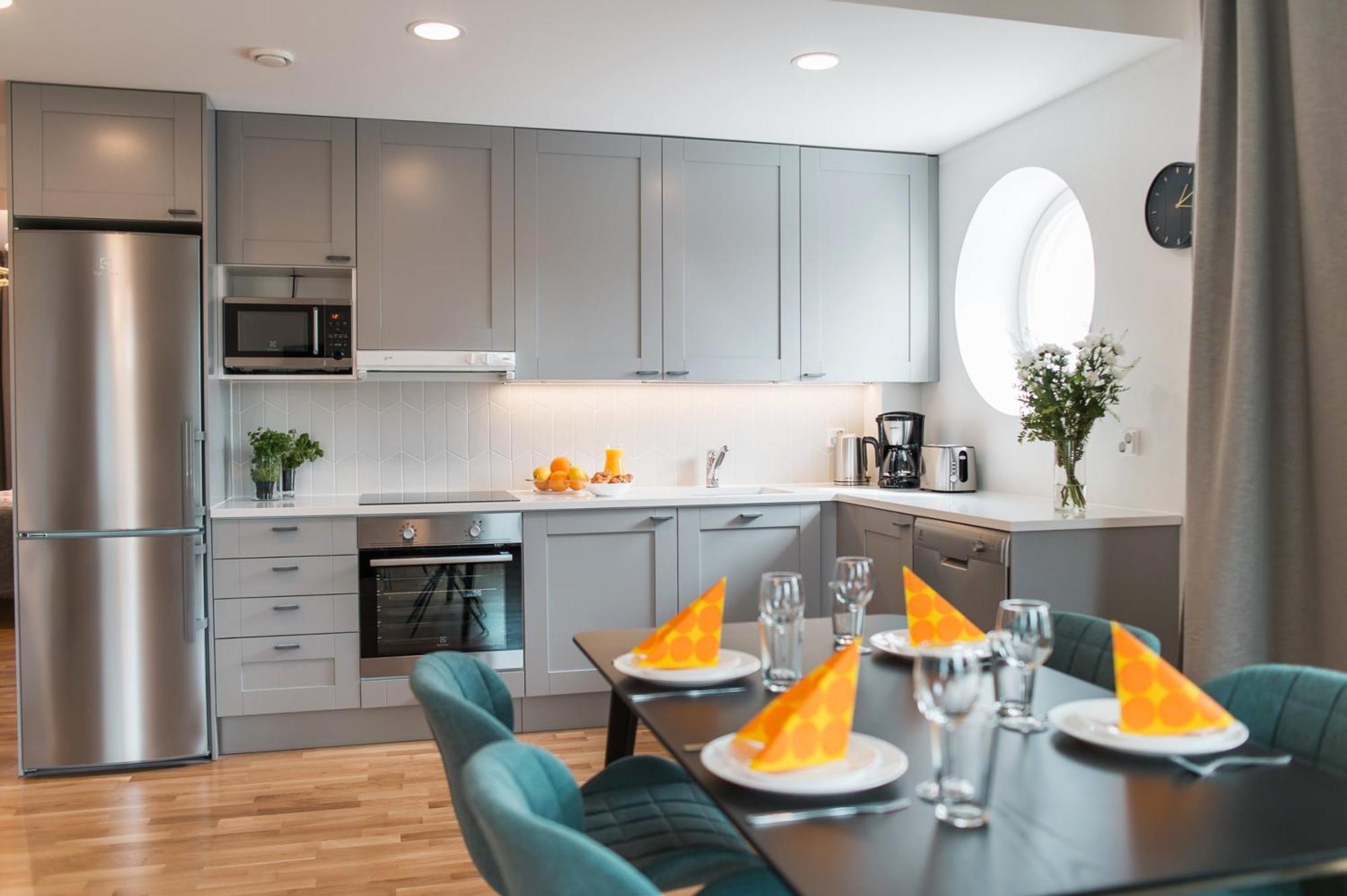 Forenom Serviced Apartments Helsinki Toeoeloe Buitenkant foto
