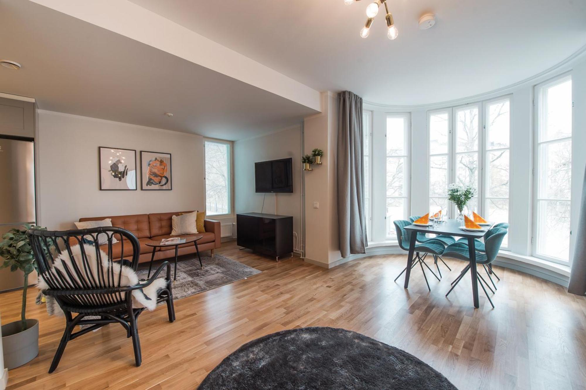 Forenom Serviced Apartments Helsinki Toeoeloe Buitenkant foto